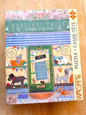 Werkshoppe Wagging Tails Jigsaw Puzzle, 1000 Pieces